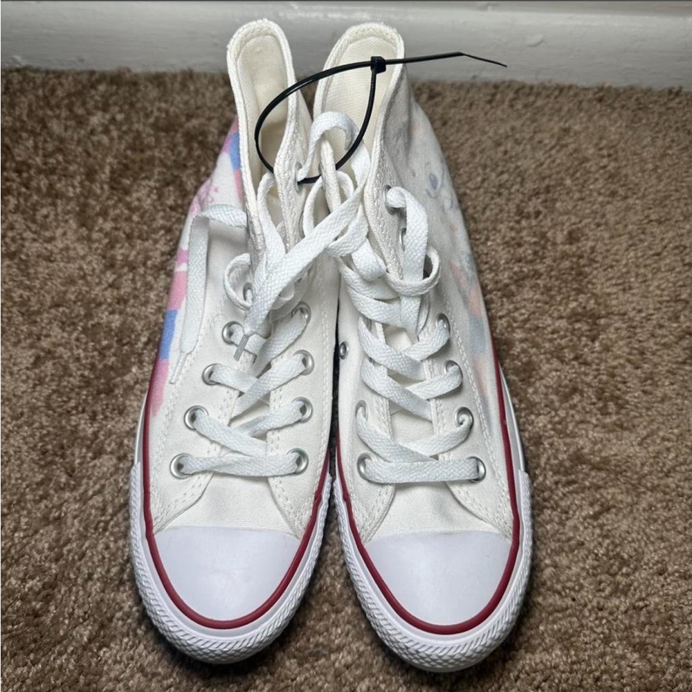 Disney Converse Stitch High-Top Shoes - White - Picture 5 of 6